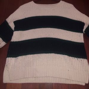 Forever 21 striped knit sweater